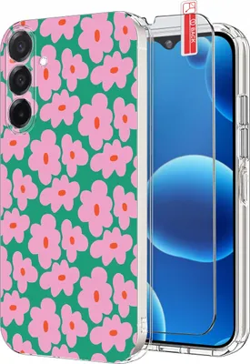Immagine prodotto di ETUI do Samsung A26 5G WZORY | WZMACNIANE CLEAR CASE + SZKŁO 9H
