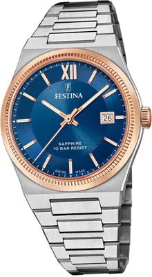 Produktbild von Festina Herren Uhr Swiss Edelstahlarmband silber D2UF20036/2