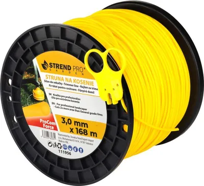 Image de Fil de débroussailleuse ProCom Force, 3,0 mm, bobine L-168 m, rond