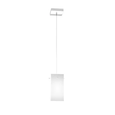 Immagine prodotto di Sospensione Contemporanea Crazy Metallo Bianco Vetro 1 Luce E27