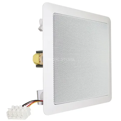 Produktbild von Visaton 50154 Lautsprecher DL 18/2 SQ 100V+8 Ohm weiß
