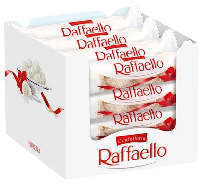Produktbild von Ferrero Raffaello 16er Big-Pack (16 Stangen x 40g)