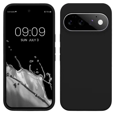 Produktbild von kwmobile Handyhülle für Google Pixel 11 / Pixel 11 Pro Hülle - Case Silikon - Kabelloses Laden - Schutzhülle Cover in Schwarz