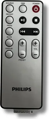 Produktbild von Originale Philips Fernbedienung  996510046304 | MC127/05 | MC127/12 | MC127/91
