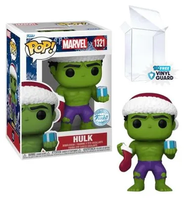 Obrázok produktu pre Exkluzívne X-Comics Marvel Comics Holiday Funko POP! PVC-Sammelfigur - Holiday Green Hulk (1321)