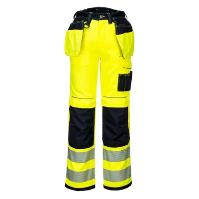 Immagine prodotto di Portwest PW306 PW3 Pantaloni da lavoro elasticizzati ad alta visibilità con fondina Giallo/Nero Taglia 40