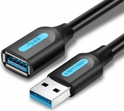 Produktbild von Vention CBHBH Verlngerungskabel, USB 3.0, 2m, schwarz
