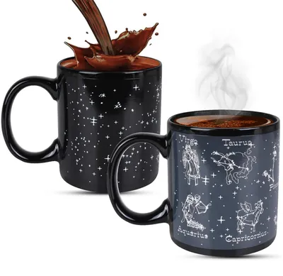 Produktbild von Farbwechselnde Kaffeetasse Sternbild 330ml Keramik