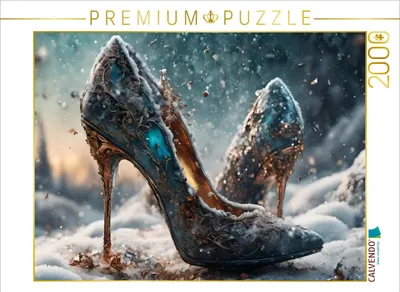 Produktbild von CALVENDO Puzzle Glitzernde Winterträume | 2000 Teile Lege-Größe 90x67cm Foto-Puzzle für glückliche Stunden