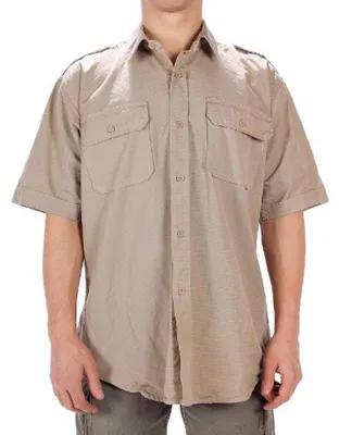 Produktbild von Mil-Tec Herren Hemd, Khaki, L EU