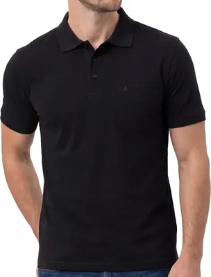 Productafbeelding van Herenpoloshirt, kleur: zwart