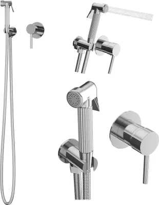 Produktbild von Bidetta Unterputz-Badarmatur Messing Bidetta Dusche Kivo Chrom