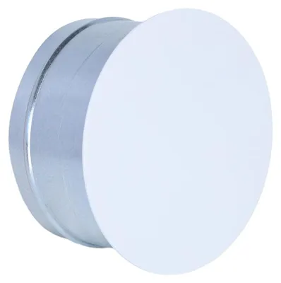 Produktbild von Putzdeckel rund, Ø 125 mm, Frontplatte Ø 145 mm, weiß