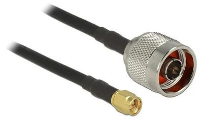 Produktbild von DeLOCK 89419, 7,5 m, CFD200, SMA, Schwarz