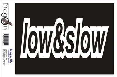 Produktbild von Aufkleber / Autoaufkleber - JDM / Die cut / Auto / OEM - low&slow - 210x100mm gold - Heckscheibe / Heckscheibenaufkleber