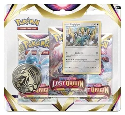 Produktbild von Pokemon Lost Origin: Regigigas 3-Pack Blister