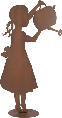 Produktbild von Clayre & Eef Dekorationsfigur Kind 36x12x62 cm Braun Metall