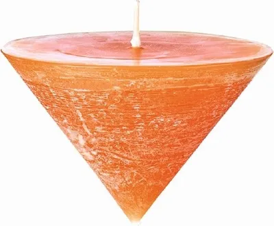 Produktbild von Outdoor Schwimmkerze Orange 15 x Ø 12 cm