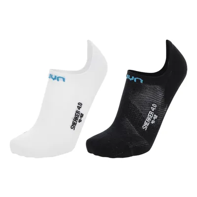 Produktbild von 2er Pack UYN Sneakersocken 4.0 Uni black/white 35-36