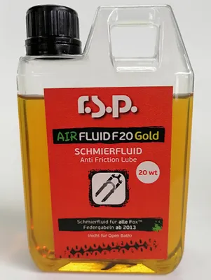 Obrázok produktu pre Mazivo Rsp Air Fluid F20 Gold 250 ml