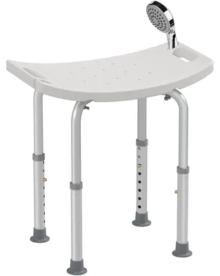 Immagine prodotto di Sgabello Sedile Sedia per Doccia Bagno, Antiscivolo, Altezza Regolabile