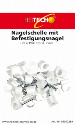 Produktbild von Nagelschelle mit Befestigungsnagel