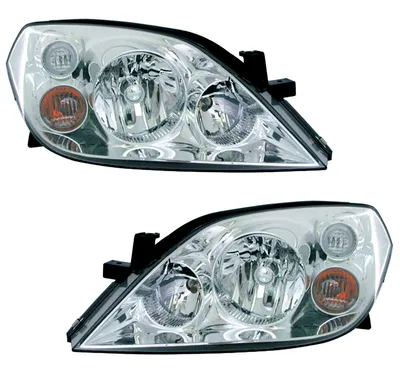 Produktbild von TYC Scheinwerfer Set für Nissan Primera P12 1/2002- H7 Halogen Streuscheibe LWR