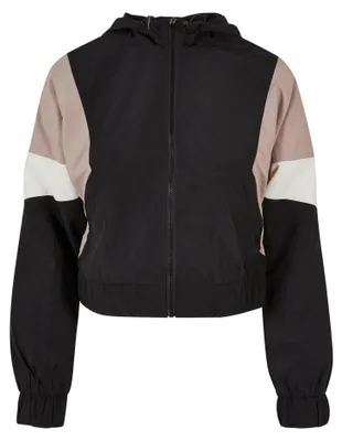 Produktbild von Urban Classics - Jacke für Damen TN1444 (4XL) (Schwarz/Dämmerung Rose/Hell Sandfarben)
