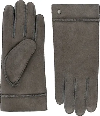 Roeckl Lamm gefütterte Damen Handschuhe in grau
