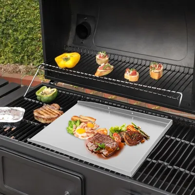 Immagine prodotto di Piastra in acciaio inossidabile per barbecue e griglie a gas