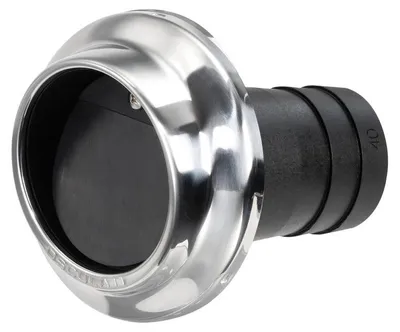 Zdjęcie produktu dla Rura wydechowa z technopolimeru i SS 45 mm Osculati 51.386.02
