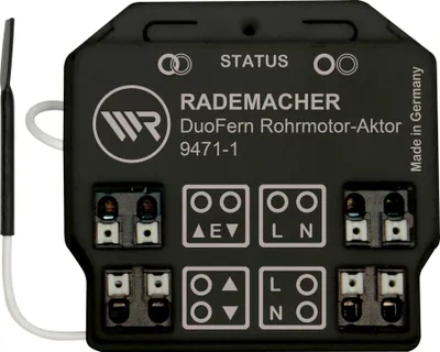 Image de Rademacher HomePilot Moteur tubulaire Actionneur type 9471-1 DuoFern