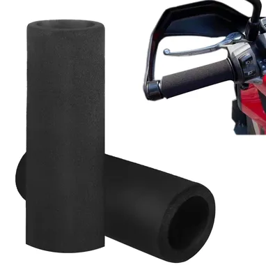 Produktbild von Motorradgriffe – Schaumstoff – Für Lenker mit einem Durchmesser von 28 bis 38 mm – Rutschfest und vibrationsdämpfend