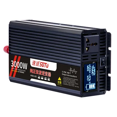 Produktbild von 3000W Wechselrichter/Spannungswandler DC60V zu AC 220V Konverter, Reiner Sinus Wechselrichter