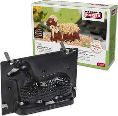 Immagine prodotto di KAISER stampo per agnello 0,8 l nero