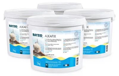 Produktbild von 4x 5 kg BAYZID® Alkafix zur Anhebung der Alkalinität (TA)