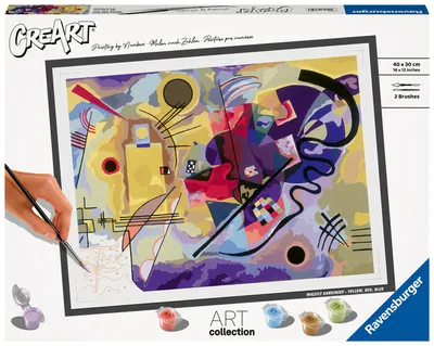 Obrázek produktu pro Žlutá, červená, modrá (Kandinsky) Ravensburger 23650