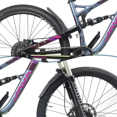 Produktbild von Universelle Schutzbleche für MTB Rennrad - Fahrradschutzblechset vorne und hinten - Schnellverschluss - 20-29 Zoll Fahrräder