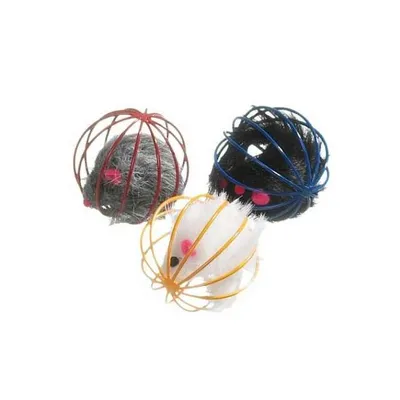 Image de Jouets pour chats BALLES EN GRILLE5 CM