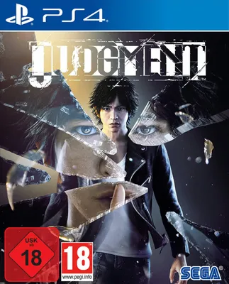 Produktbild von SEGA Judgment, PS4, PlayStation 4, M (Reif)