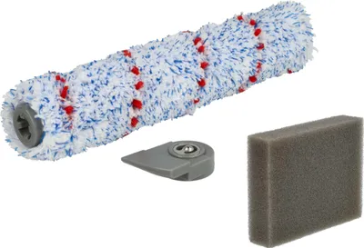Produktbild von vhbw 2-tlg. Zubehör-Set kompatibel mit Leifheit Regulus Aqua PowerVac Staubsauger - Schaumstoff-Filter, Bürstenrolle