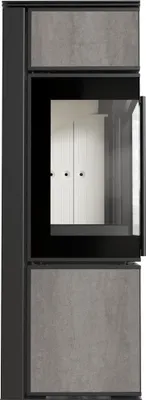 Produktbild von Kaminofen aus Stahl KRATKI TORA/S 8 kW Ø 150 Quarzsinter NATURALI PIETRA DI SAVOIA GRIGIA BOCCIARDATA
