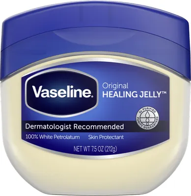 Produktbild von Vaseline | Original Healing Jelly 212g - Feuchtigkeitsspendende Hautpflege Creme, Ideal für den Winter, Lippenbalsam