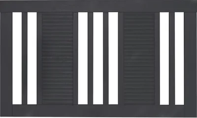 Produktbild von Vorgartenzaun Konsta Fenris 180 x 90 cm anthrazit