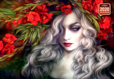 Image de ANATOLIAN Puzzle Femme en fleurs 1000 pièces