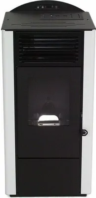Obrázek produktu pro Kamna na pelety 9,5 kW krb na pelety Kamna na pelety A+ kamna na dřevo bílá 56302