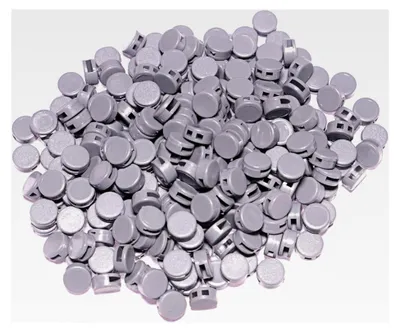 Produktbild von 250 Kunststoffplomben 8 cm für Spendendosen