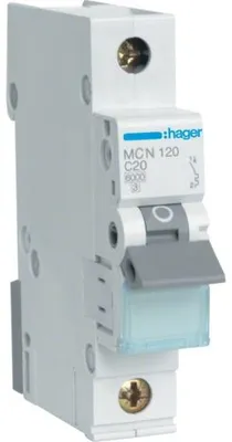 Produktbild von Hager MCN120E, 230 - 400 V