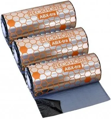 Produktbild von Reckhorn Alubutyl ABX-tra Profiqualität: 3 x 2m² Das STÄRKSTE 2,5 mm Alubutyl am Markt