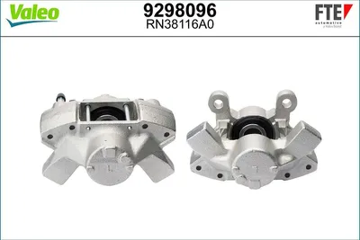 Produktbild von FTE Bremssattel Hinten Links für VOLVO V70 I (875, 876) Ø38mm Grau 9298096